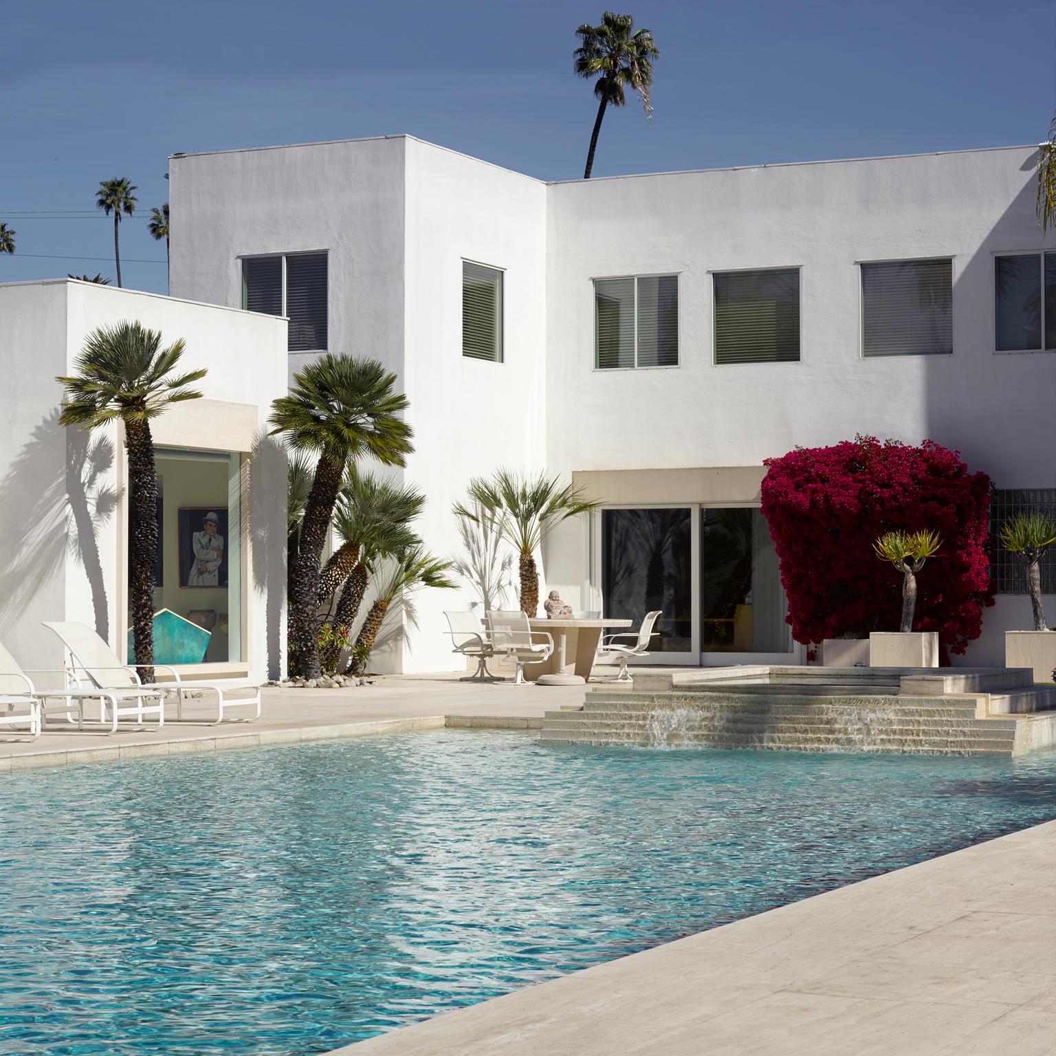 Jackie Collins' Beverly Hills mansion