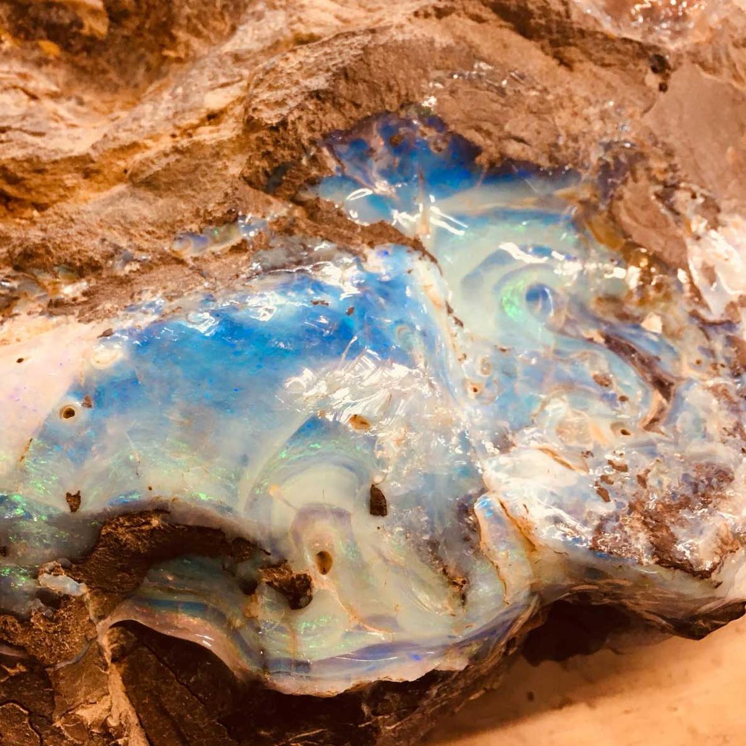 Opal in matrix