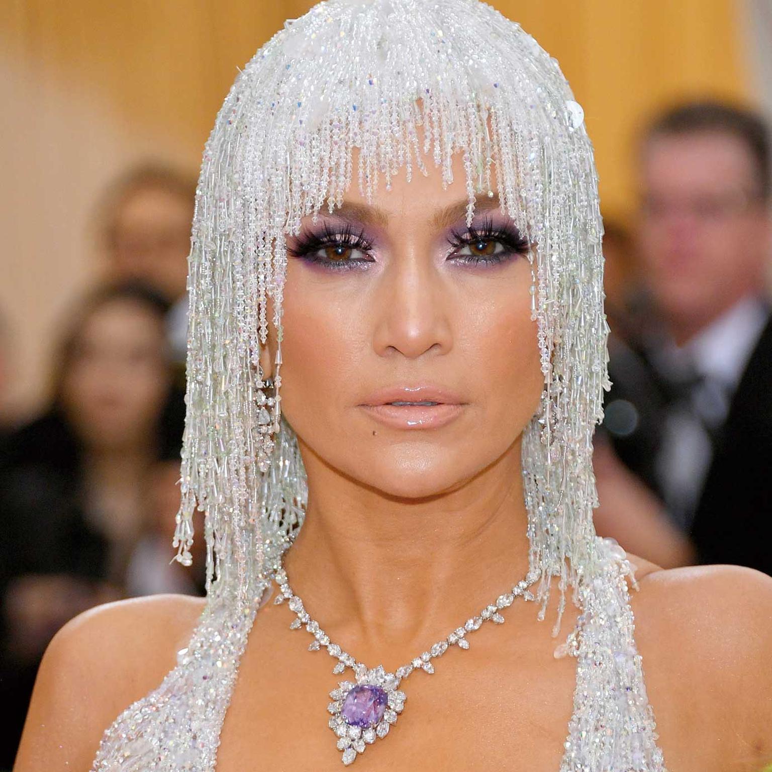 Jennifer Lopez harry Winston jewels Met Gala 2019 Getty Images