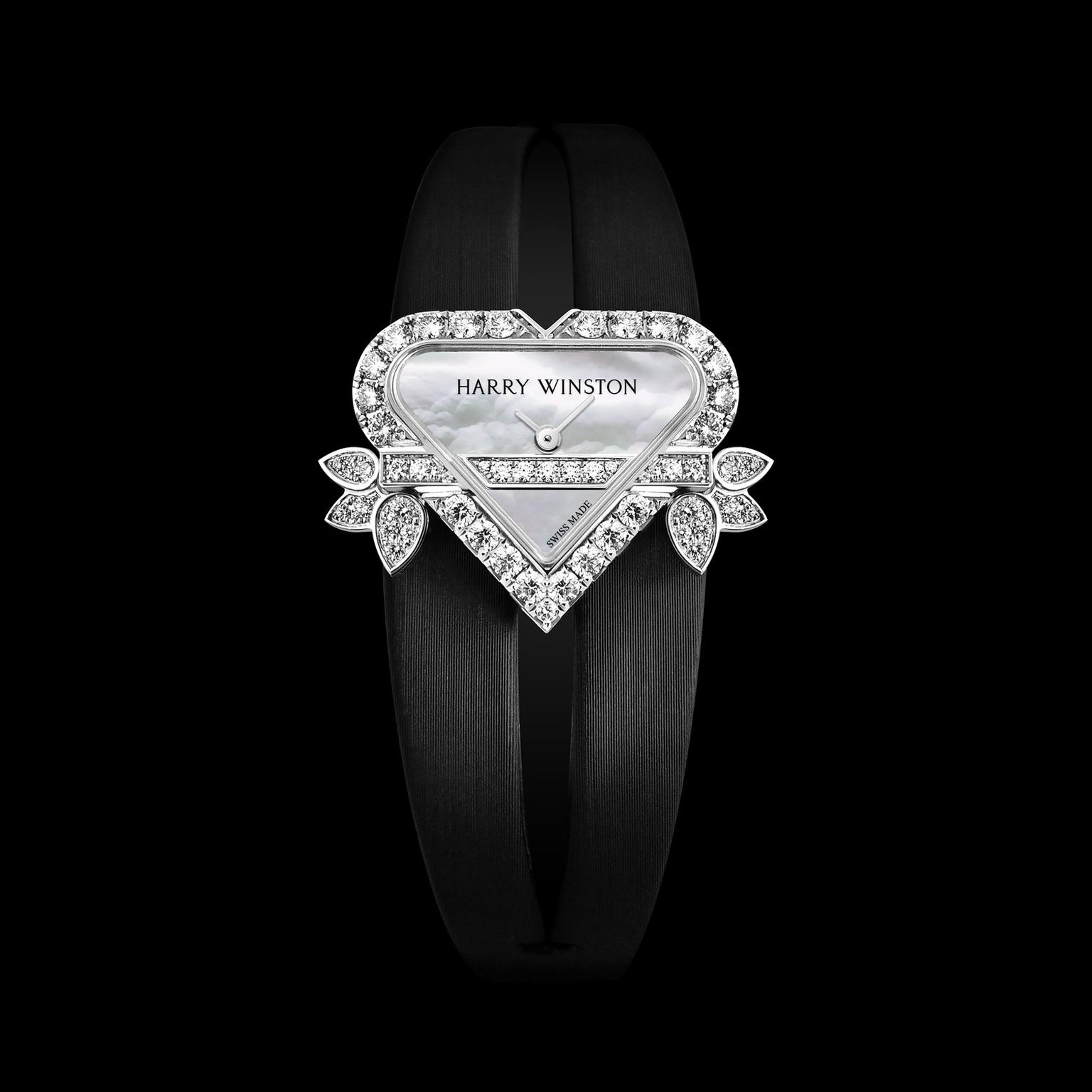 Harry Winston’s Rosebud pendant watch