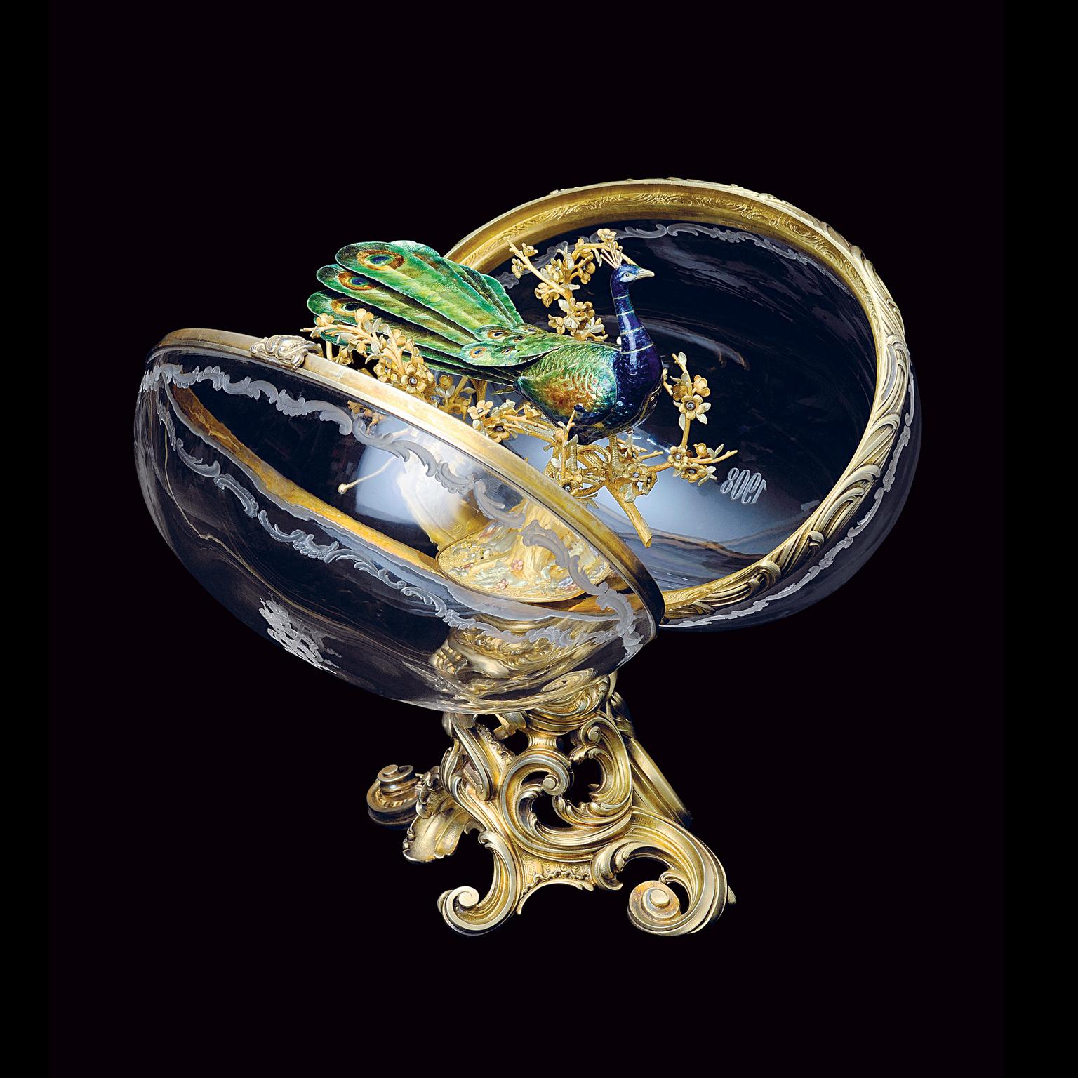 Faberge Peacock egg