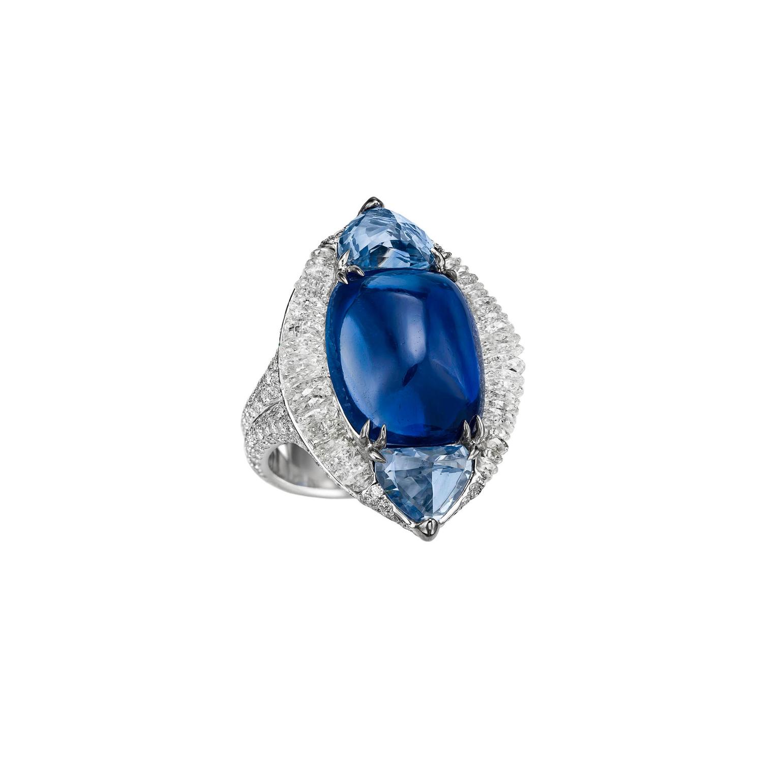 Boghossian Masterpiece sapphire ring