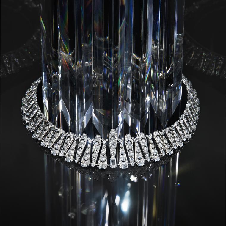 Magicien Incantation transformable diamond and Ceylon sapphire necklace