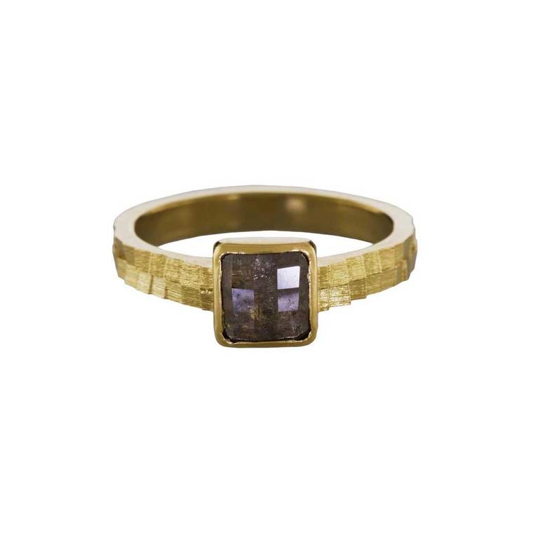 Jo Hayes Ward rose-cut diamond ring