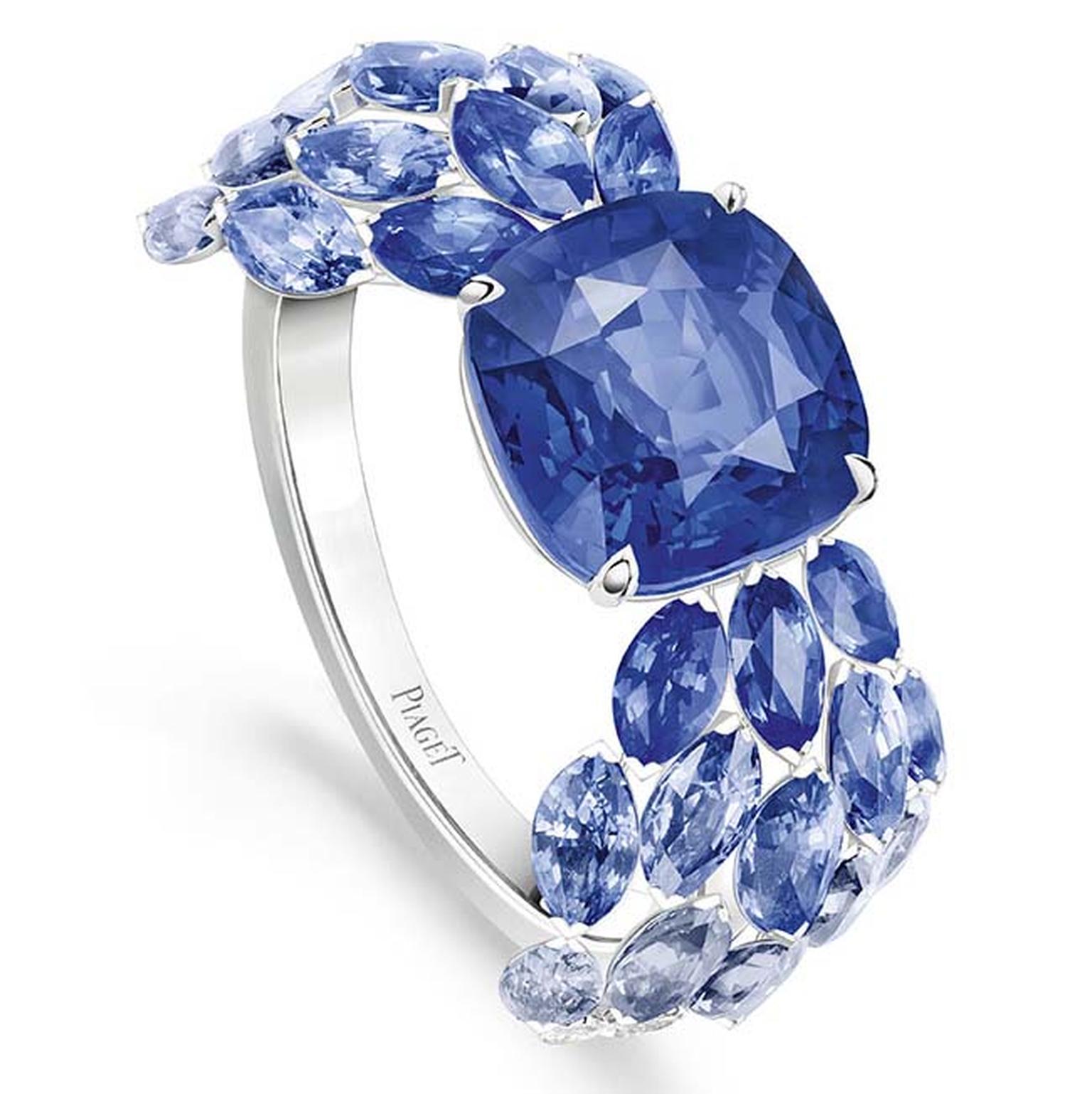 Piaget Golden Oasis blue Waterfall ring