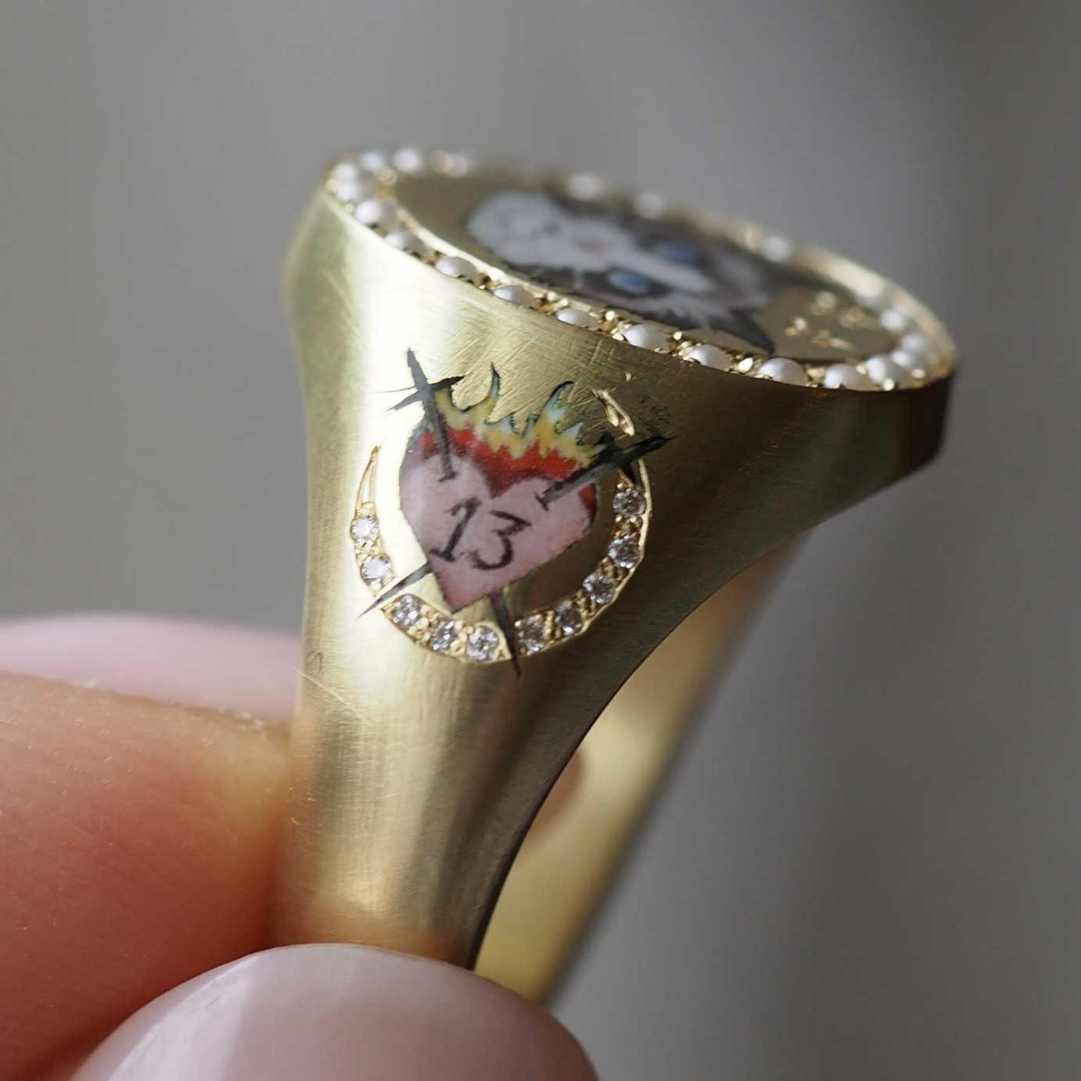 Cece Jewellery Taylor Swift bespoke ring lucky number 13