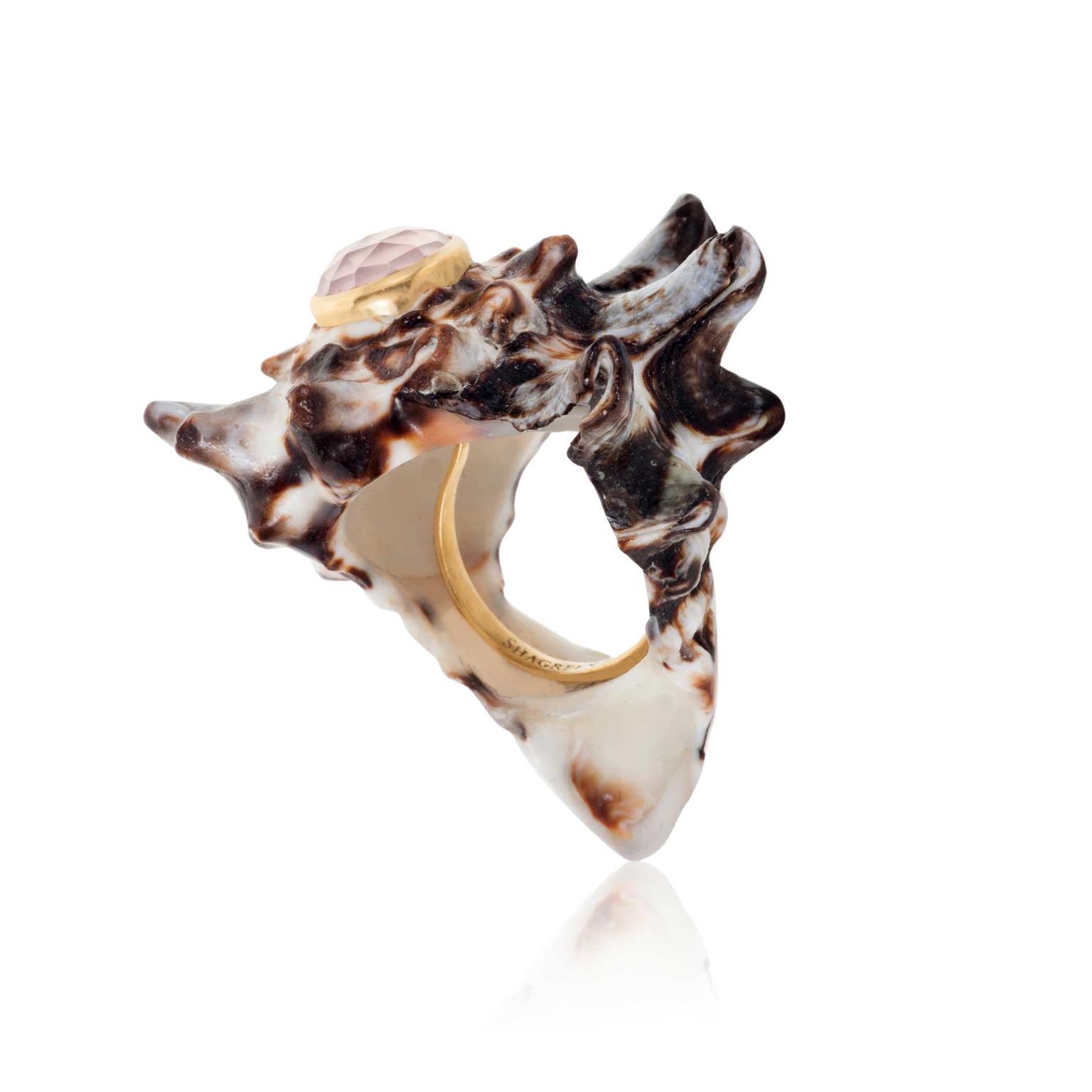 Star rose clearance quartz ring