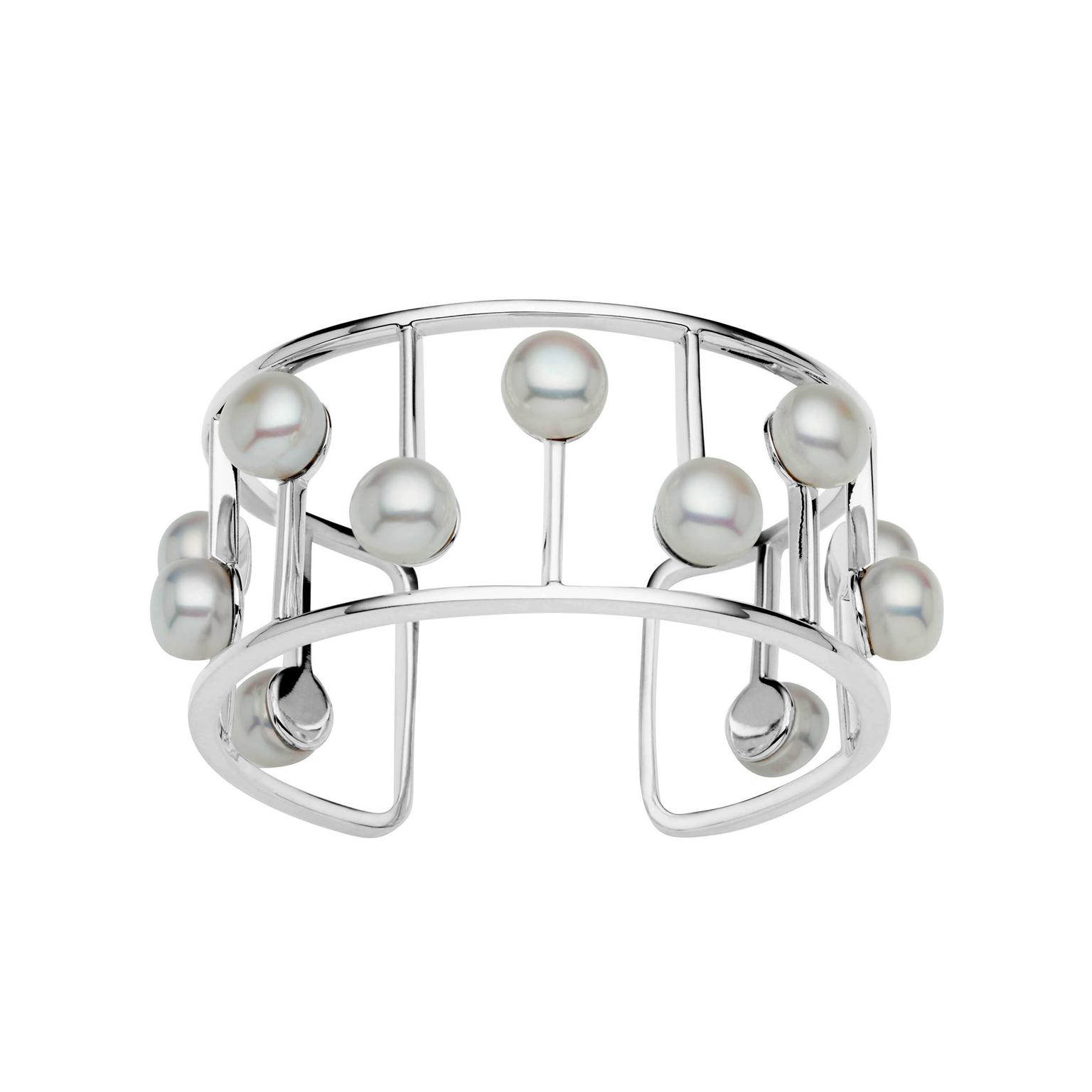 Jan Logan silver Odyssey bangle