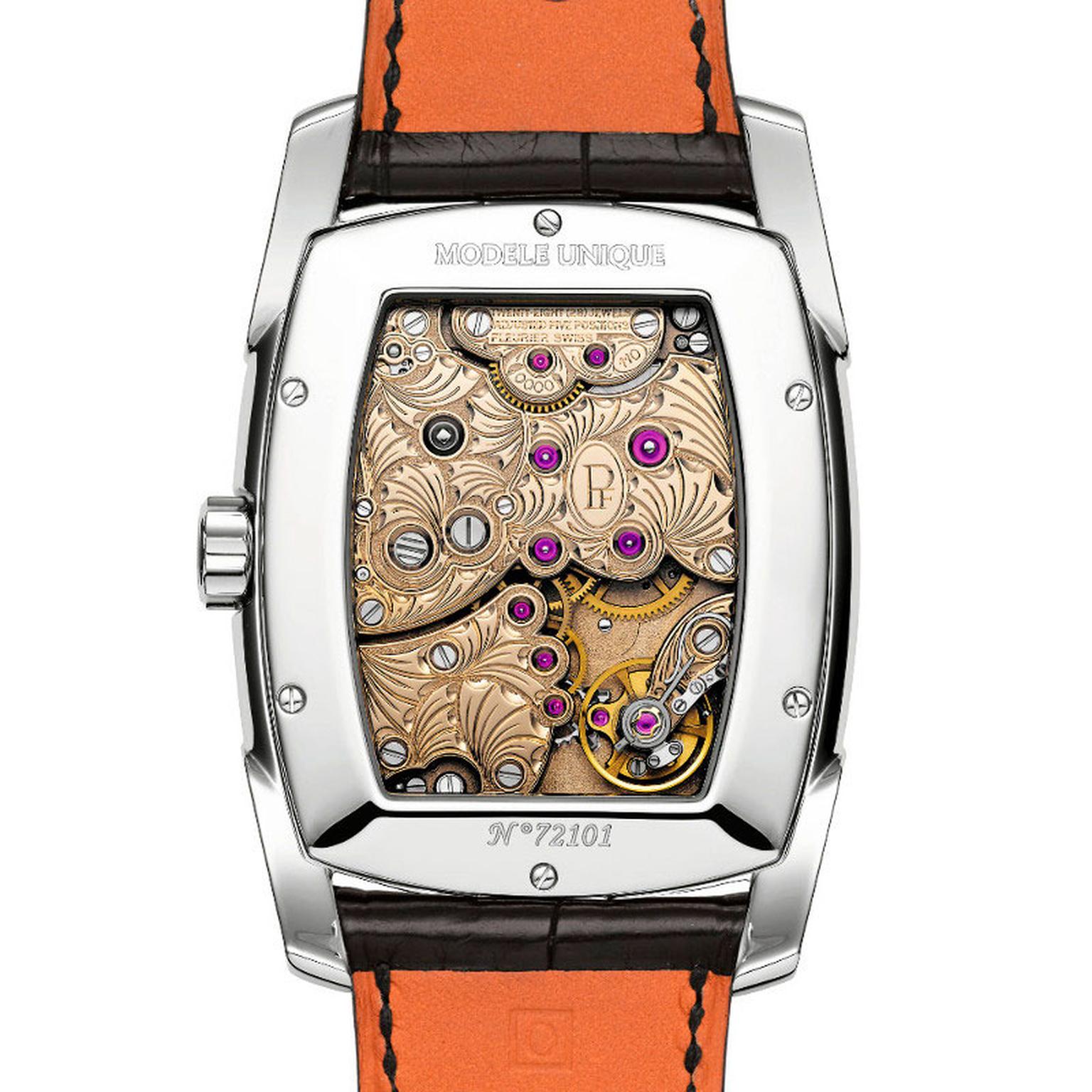 Parmigiani Kalpa Hebdomadaire Anniversaire watch reverse