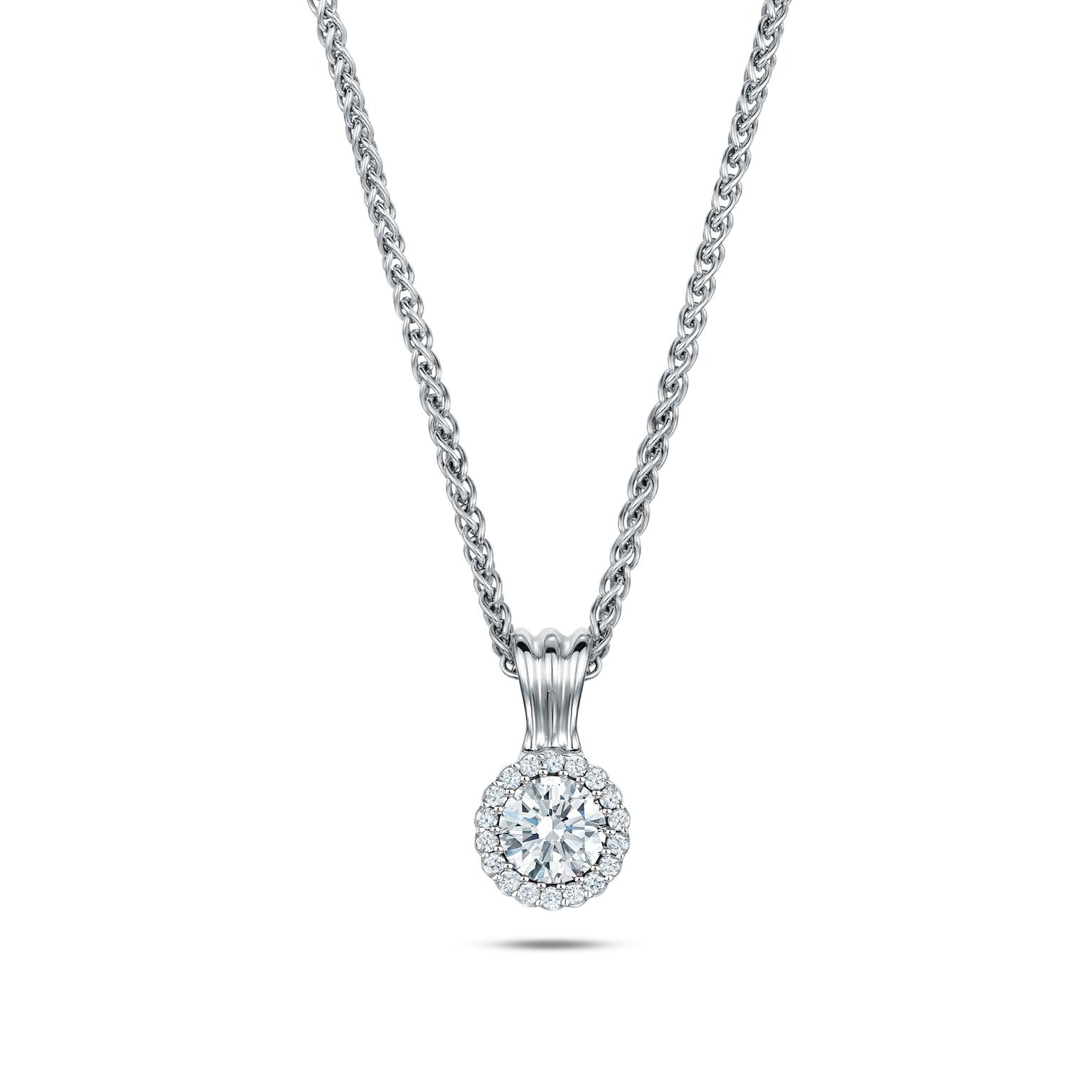 Andrew Geoghegan Cannelé diamond necklace.