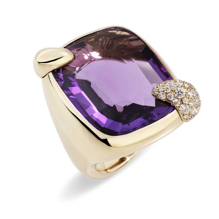 Pomellato Ritratto amethyst ring