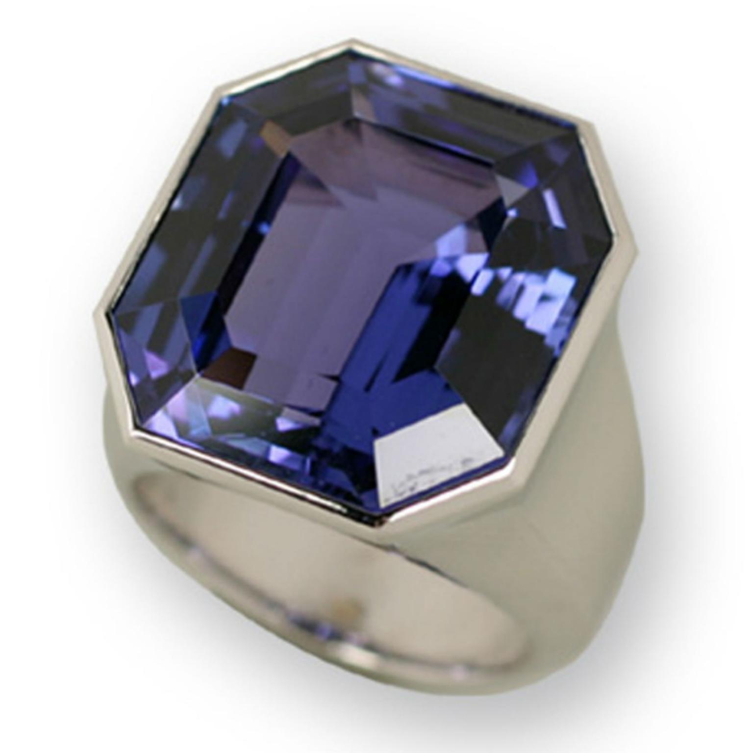 Villa tanzanite ring