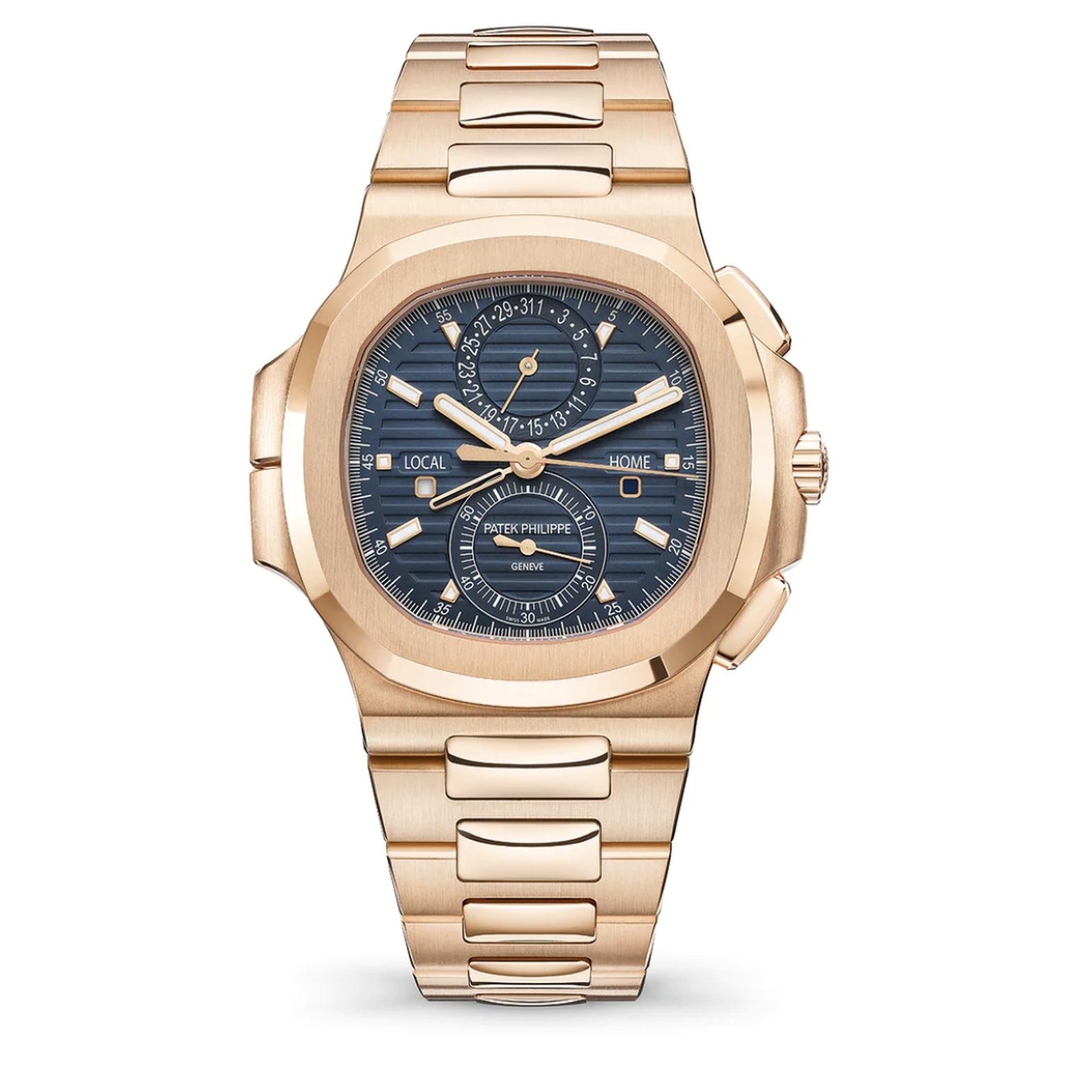 Nautilus Travel Time Chronograph 5990:1R-001 by Patek Philippe