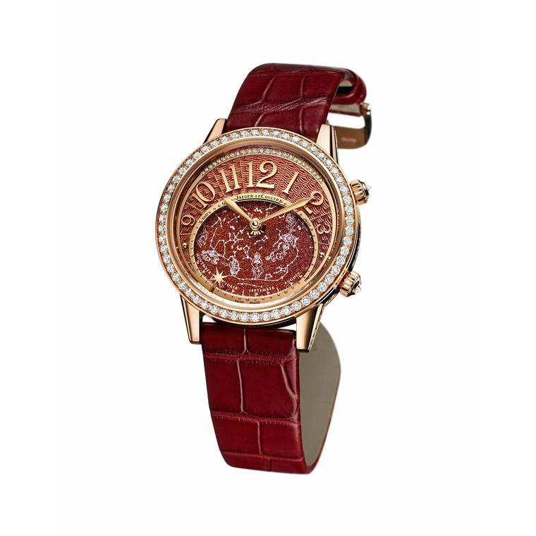 Jaeger LeCoultre Rendez-Vous Celestial pink gold watch