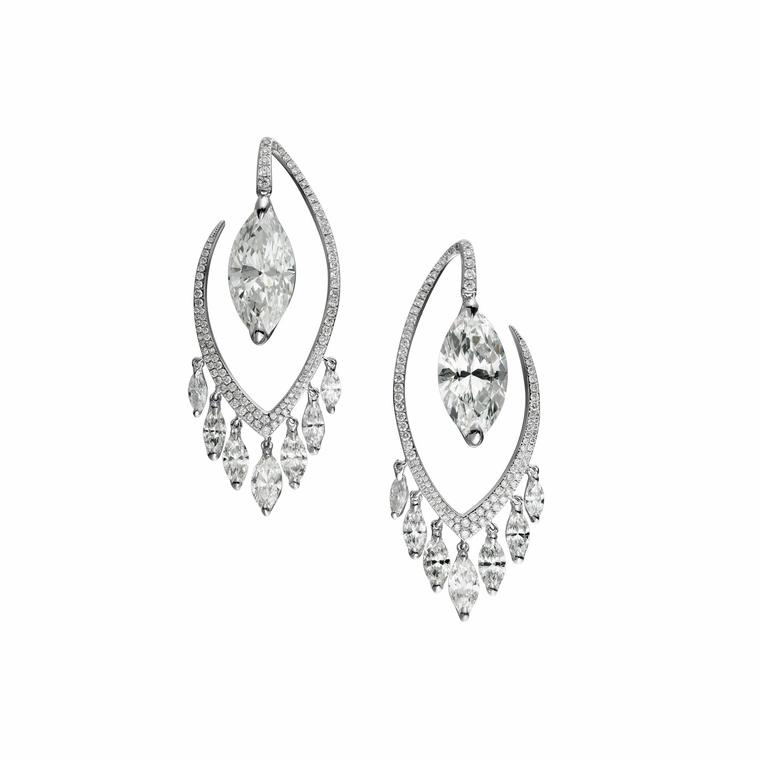 Boghossian High Jewellery diamond earrings