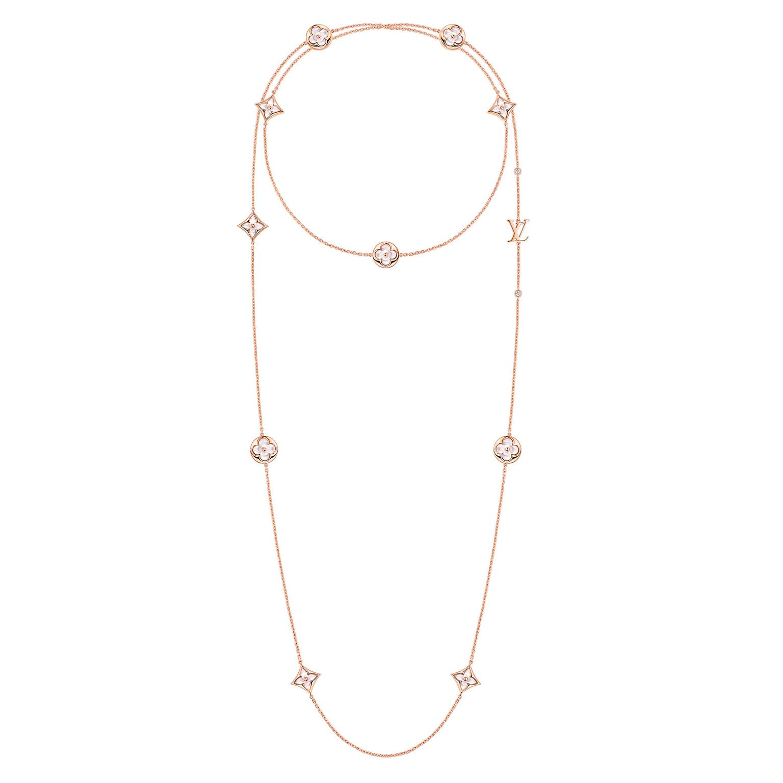 como eso más Desanimarse Color Blossom BB mother-of-pearl sautoir necklace | Louis Vuitton | The  Jewellery Editor
