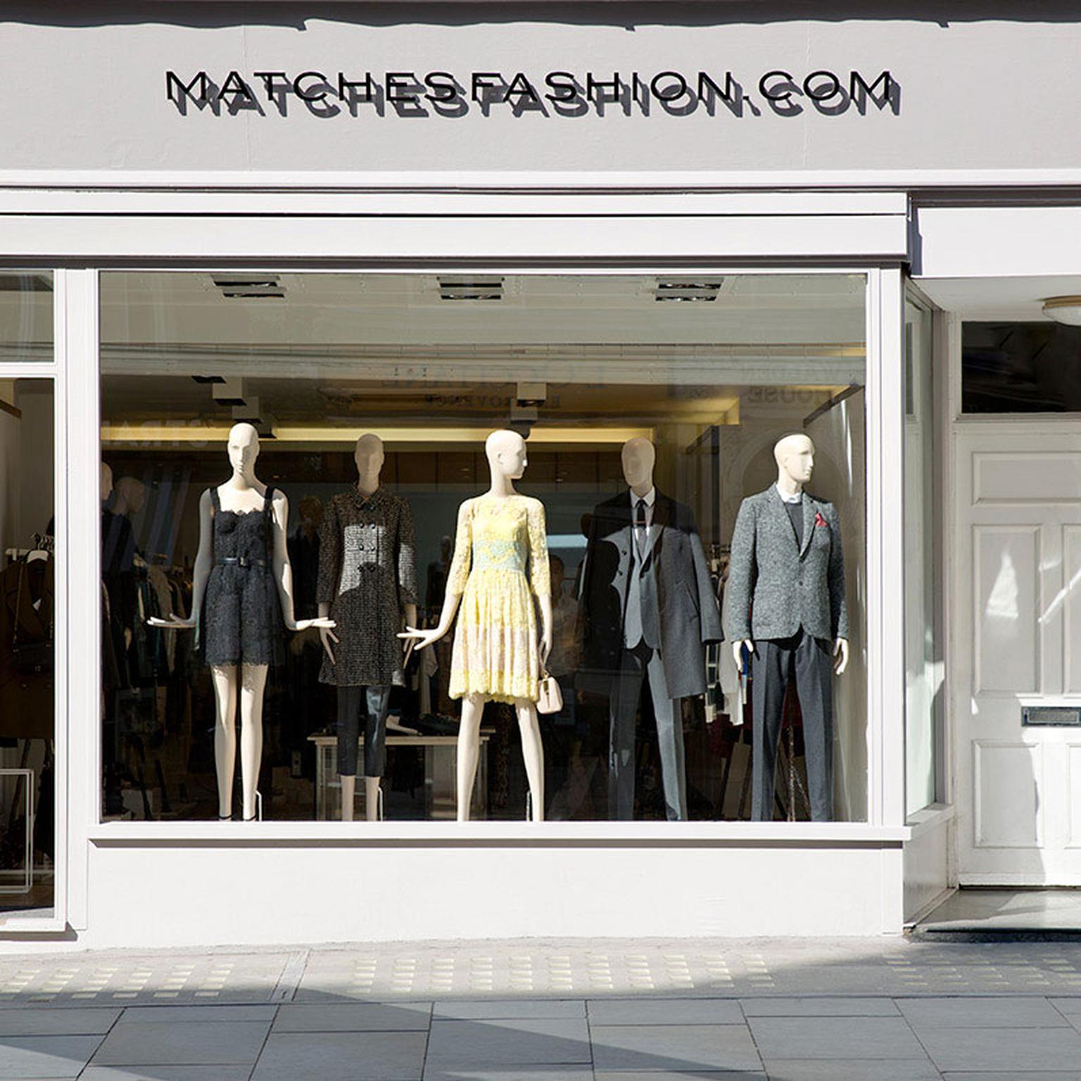 Matches Fashion boutique - exterior 