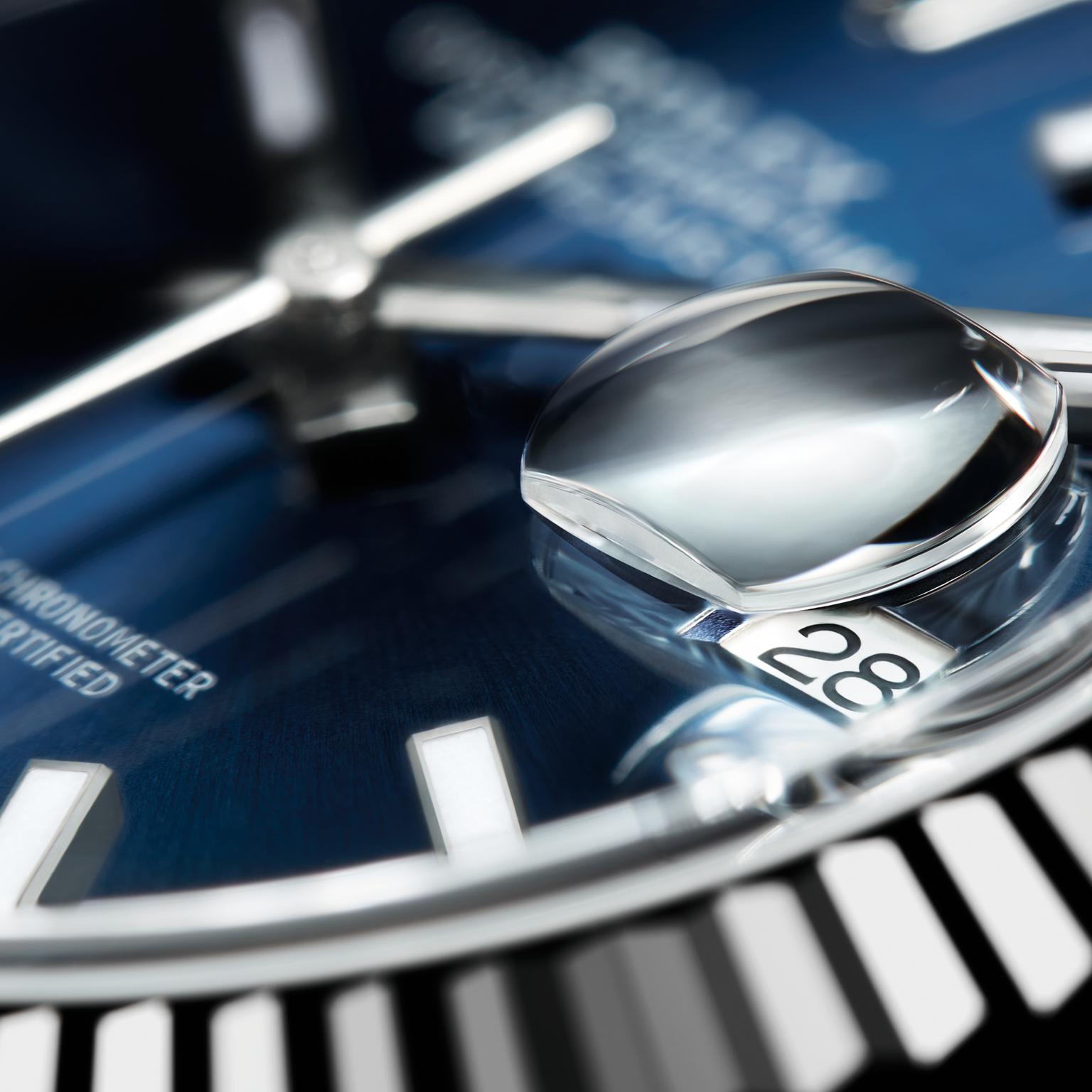 Rolex Datejust 41 watch in close up