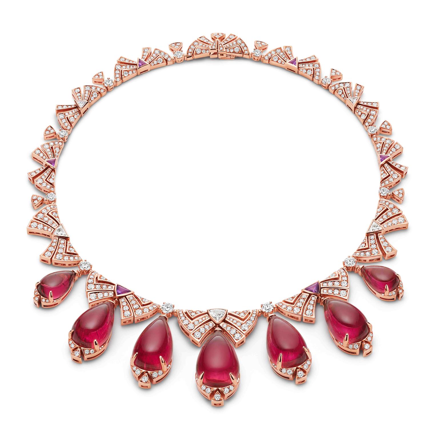 Symphony in Pink necklace by Bvlgari  