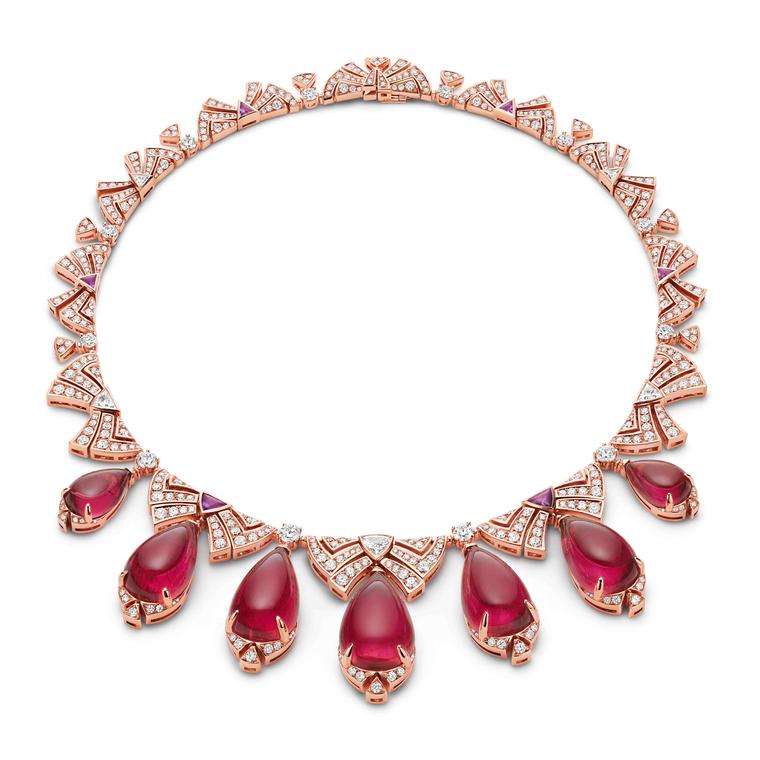 Symphony in Pink necklace by Bvlgari  