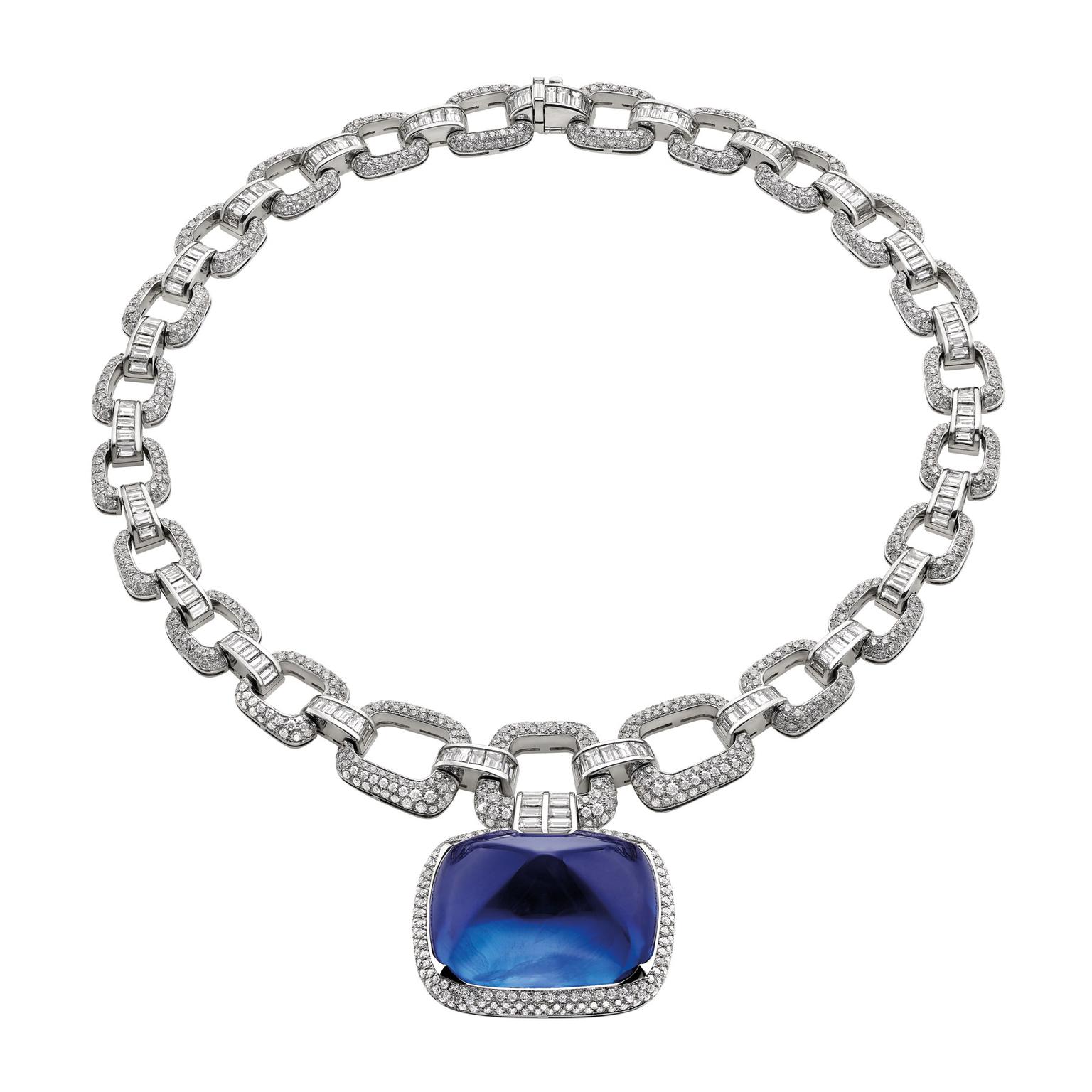 Il Magnifico di Bulgari sapphire Festa necklace