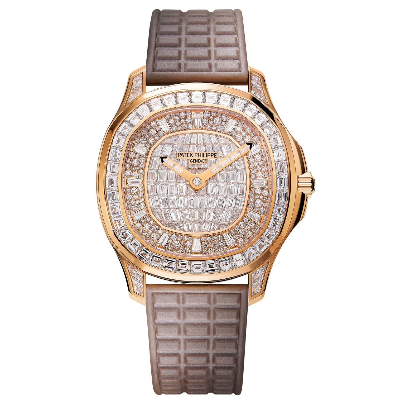 Patek Philippe Aquanaut Luce high jewellery watch 