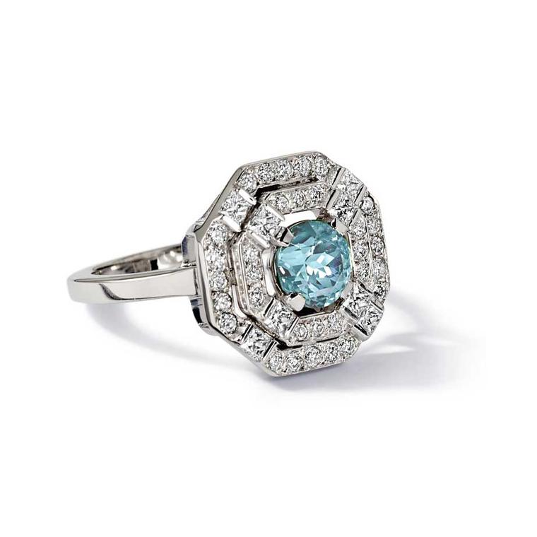 Gem Stone King 925 Sterling Silver Sky Blue Aquamarine Red Garnet and White  Lab Grown Diamond Ring For Women (1.76 Cttw, Heart Shape 6MM, Gemstone  March Birthstone, Available In Size 5, 6, 7, 8, 9) - Walmart.com