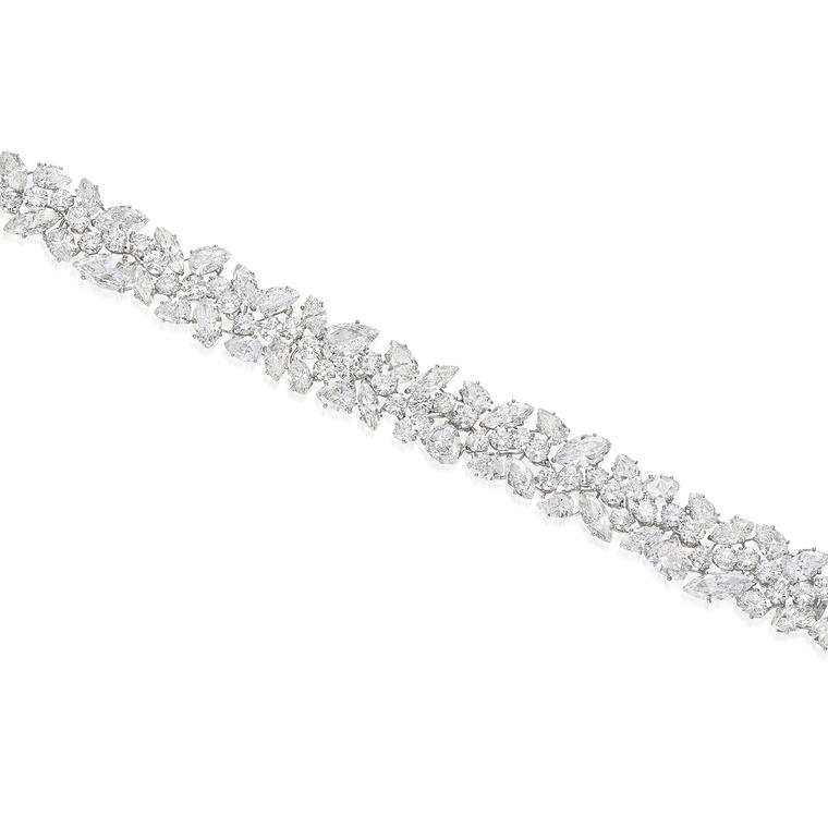 Lot 611 - Diamond bracelet by Harry Winston- Phillips Auction 5 June 2021