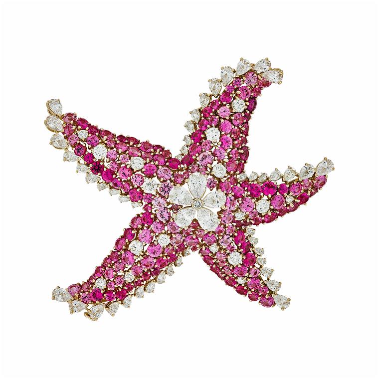 Van Cleef & Arpels Seven Seas Arabian Sea Etoile De Mer brooch