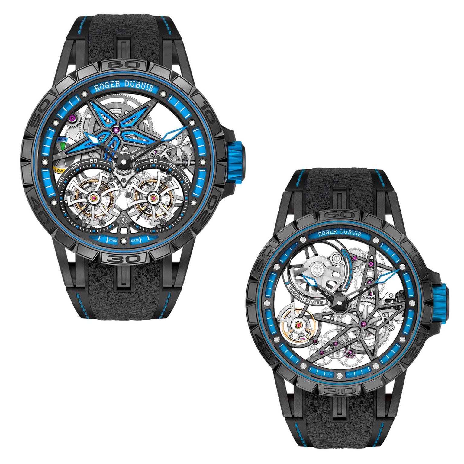 Roger Dubuis Excalibur Spider Pirelli models