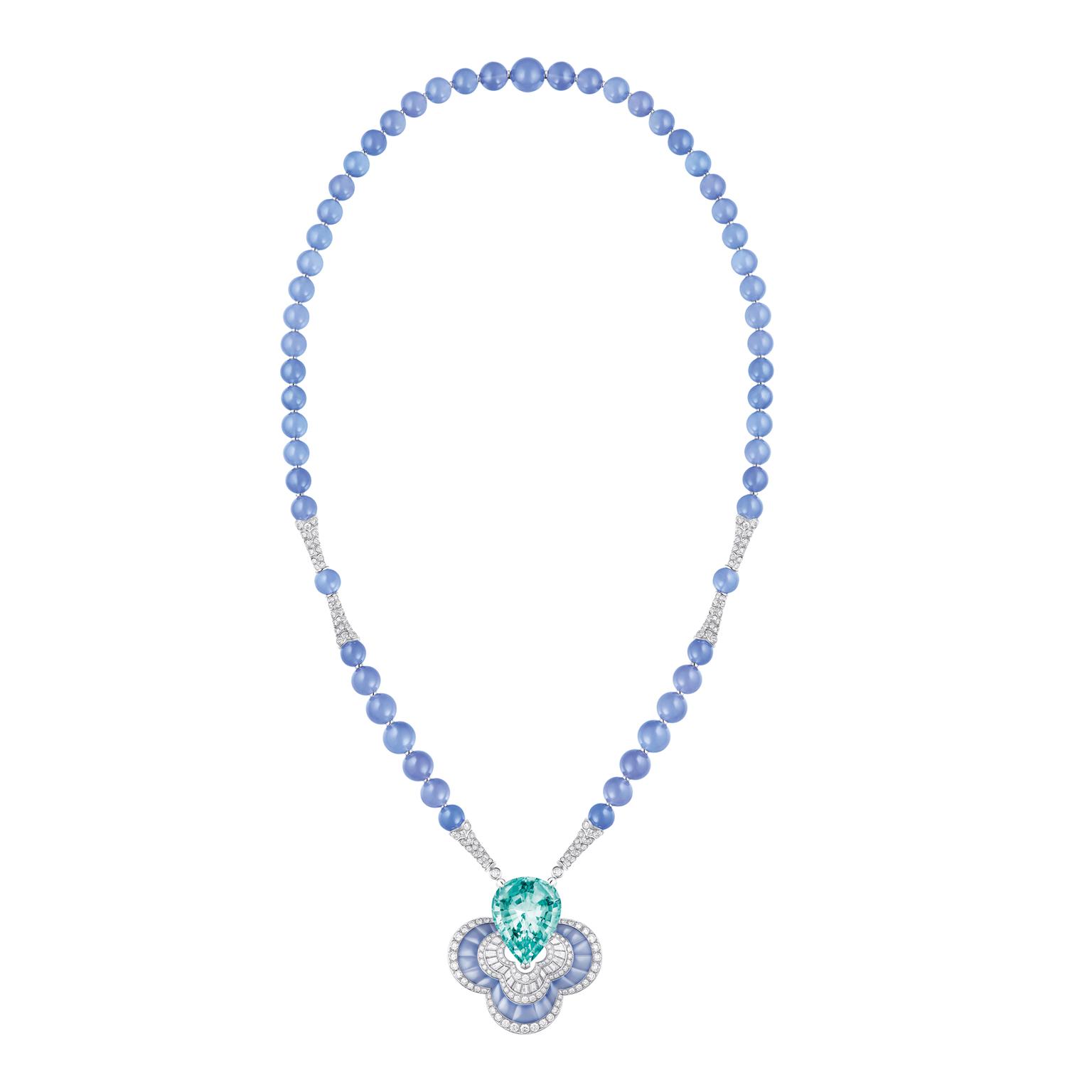 Louis Vuitton Blossom Beryl Chalcedony necklace