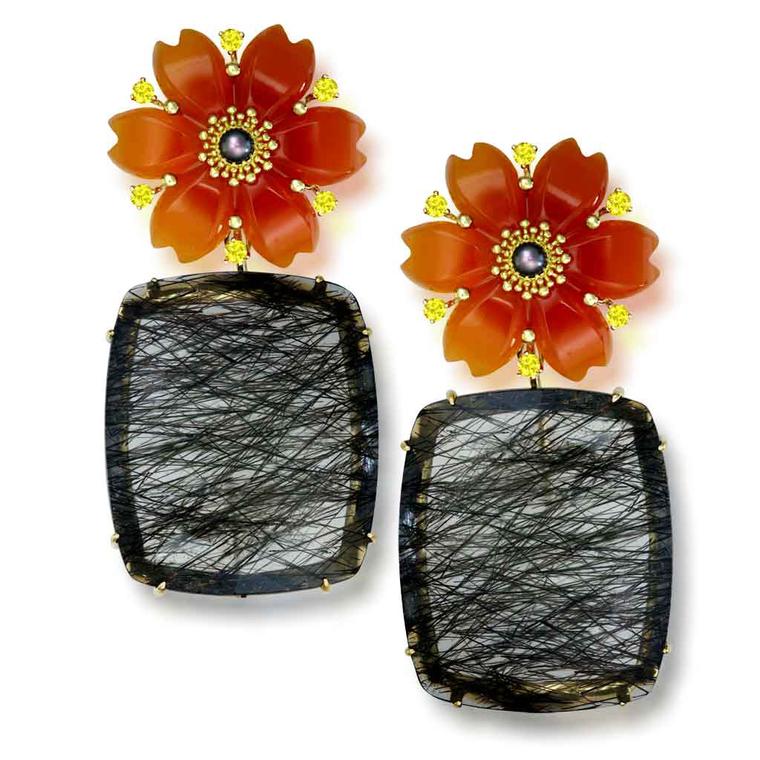 Blossom earrings from Alex Soldier