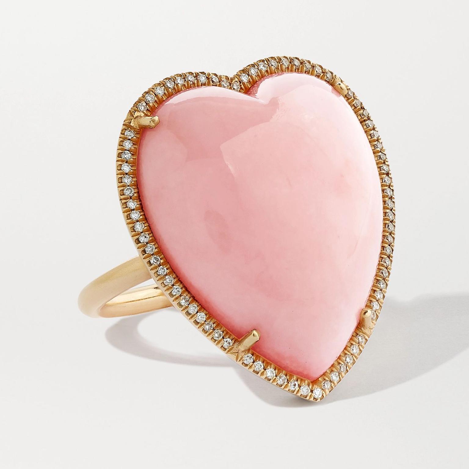 Love opal ring by Irene Neuwirth