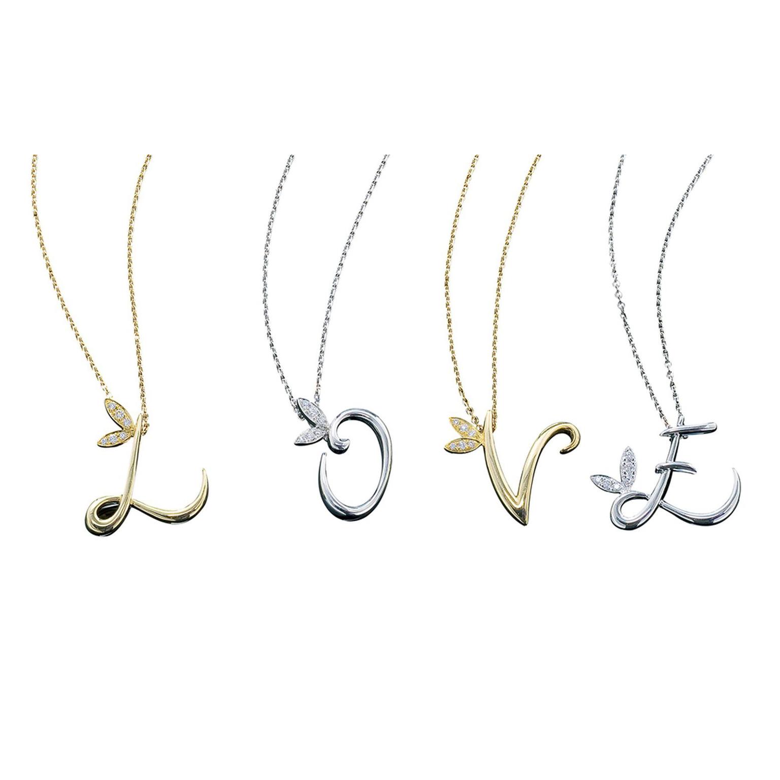 Boodles letter pendant online