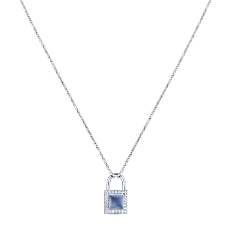 Louis Vuitton Lock Charm Necklace – Modern Love Jewelry