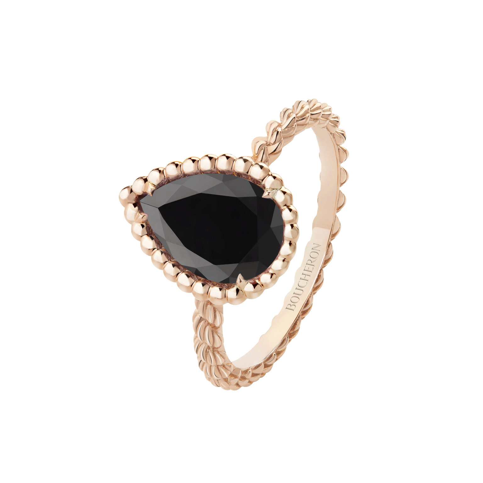 Boucheron Serpent Boheme onyx ring