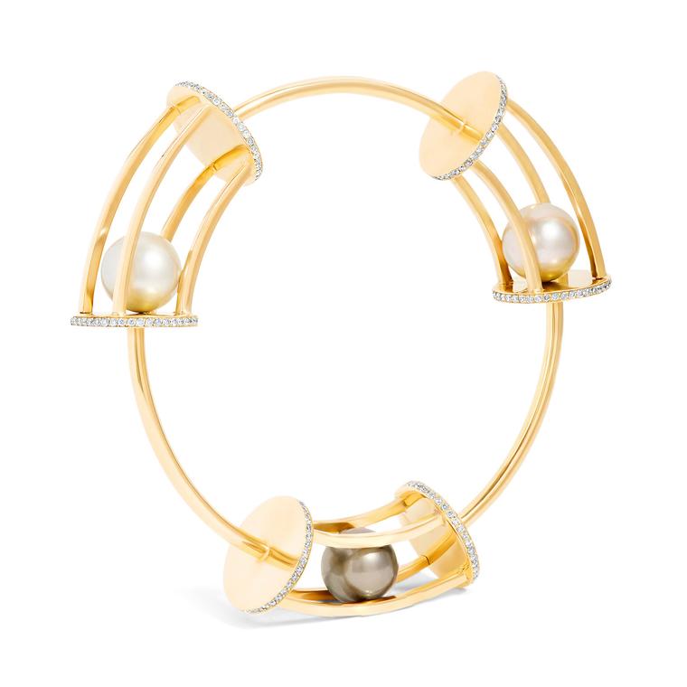 Yael Sonia Spinning Trio bangle