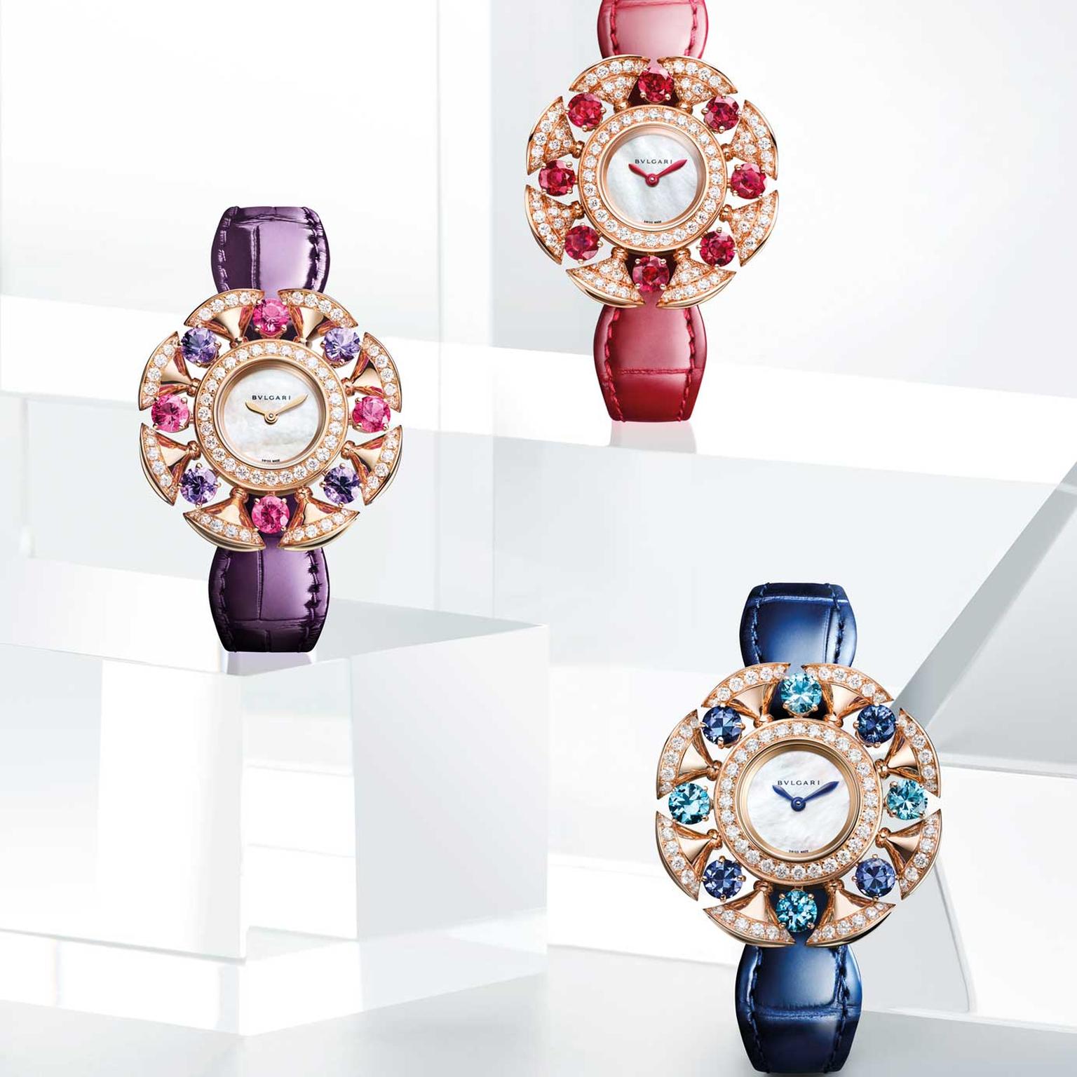 Bulgari Divas Dream trio of watches