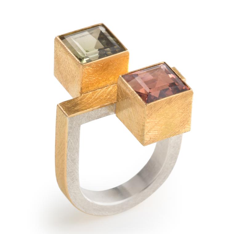 Josef Koppmann tourmaline ring