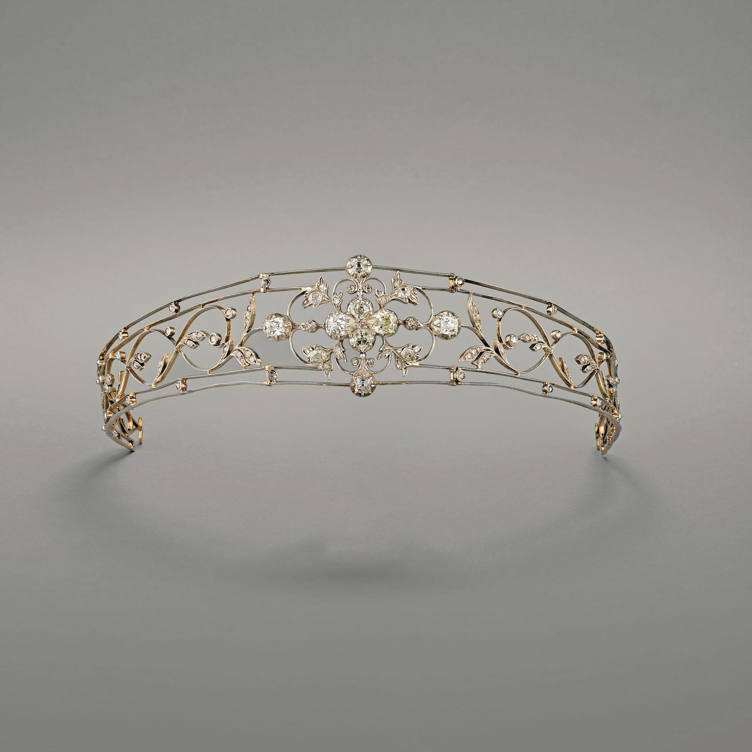 Chaumet Foilage bandeau tiara