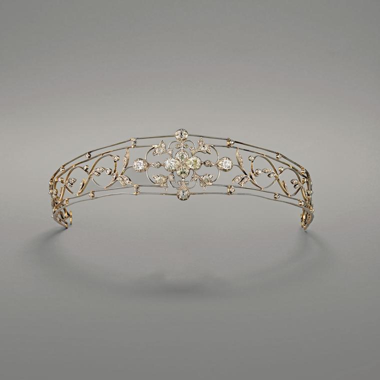 Chaumet Foilage bandeau tiara