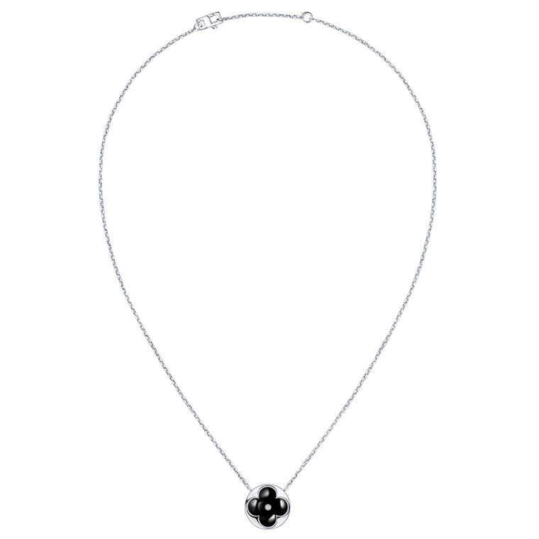 Louis Vuitton Onyx Diamond Blossom necklace