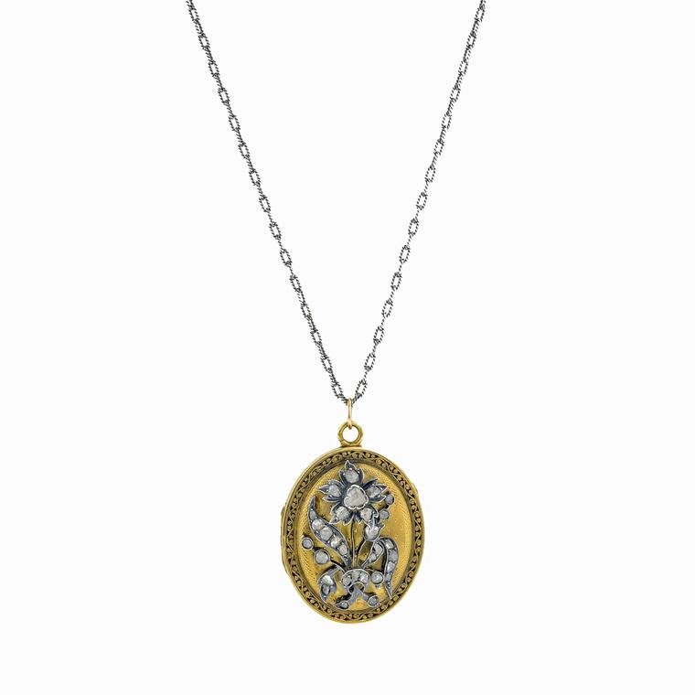 Doyle & Doyle flower locket