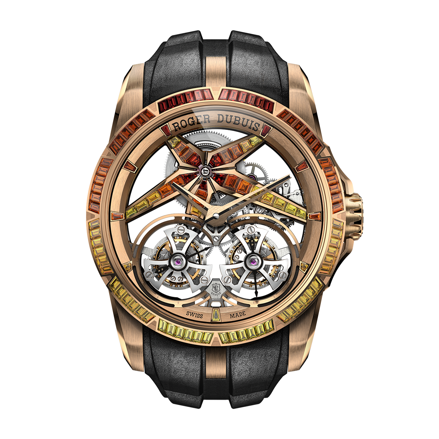 Excalibur Sunrise Double Tourbillon by Roger Dubuis