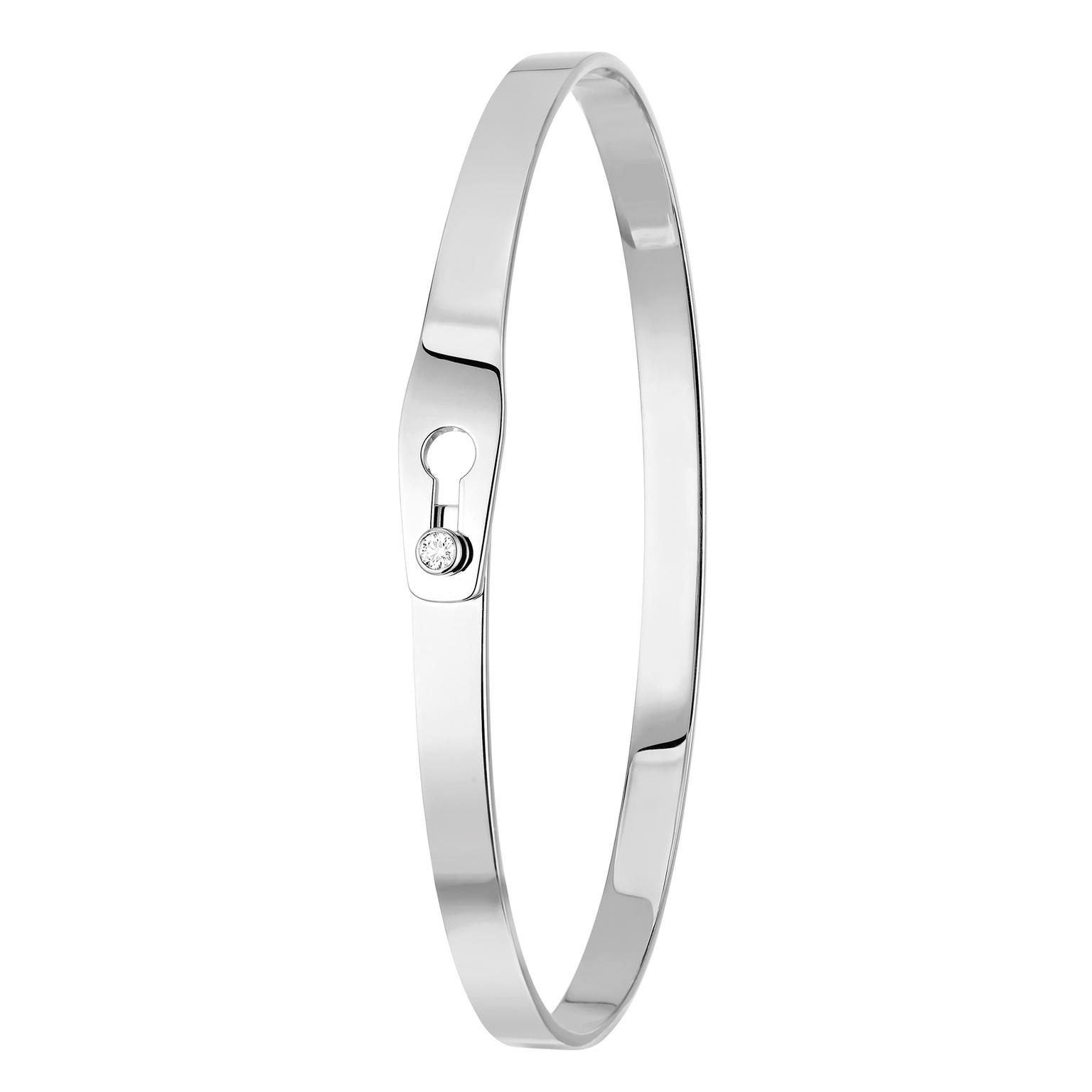 Dinh Van Le Serrure bracelet white gold