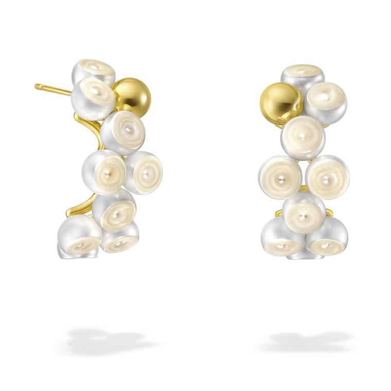 M/G TASAKI’s Sliced Sphere earrings 