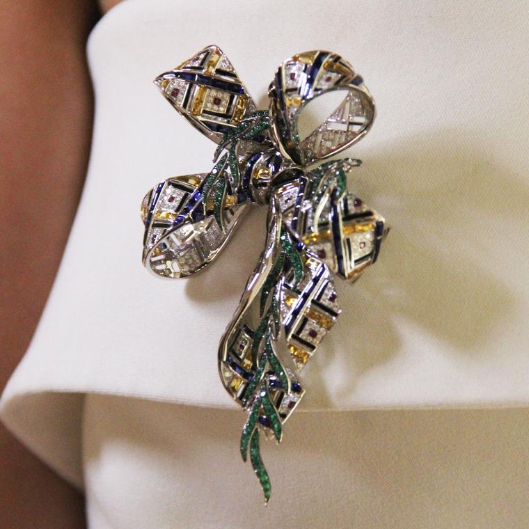 Chaumet est une fête Pastorale Anglaise high jewellery brooch