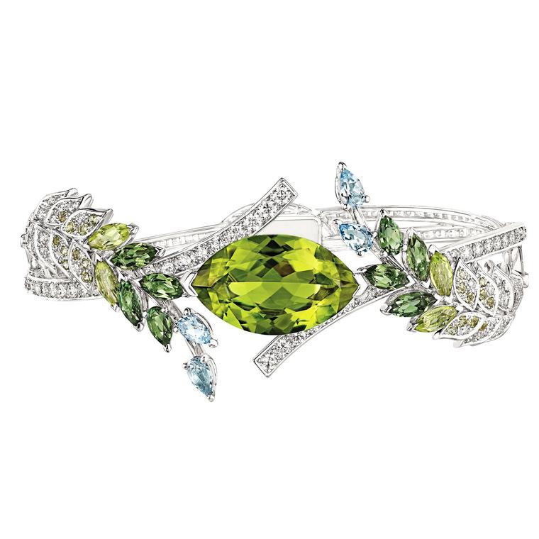 Chanel's Les Brins de Printemps peridot bracelet 