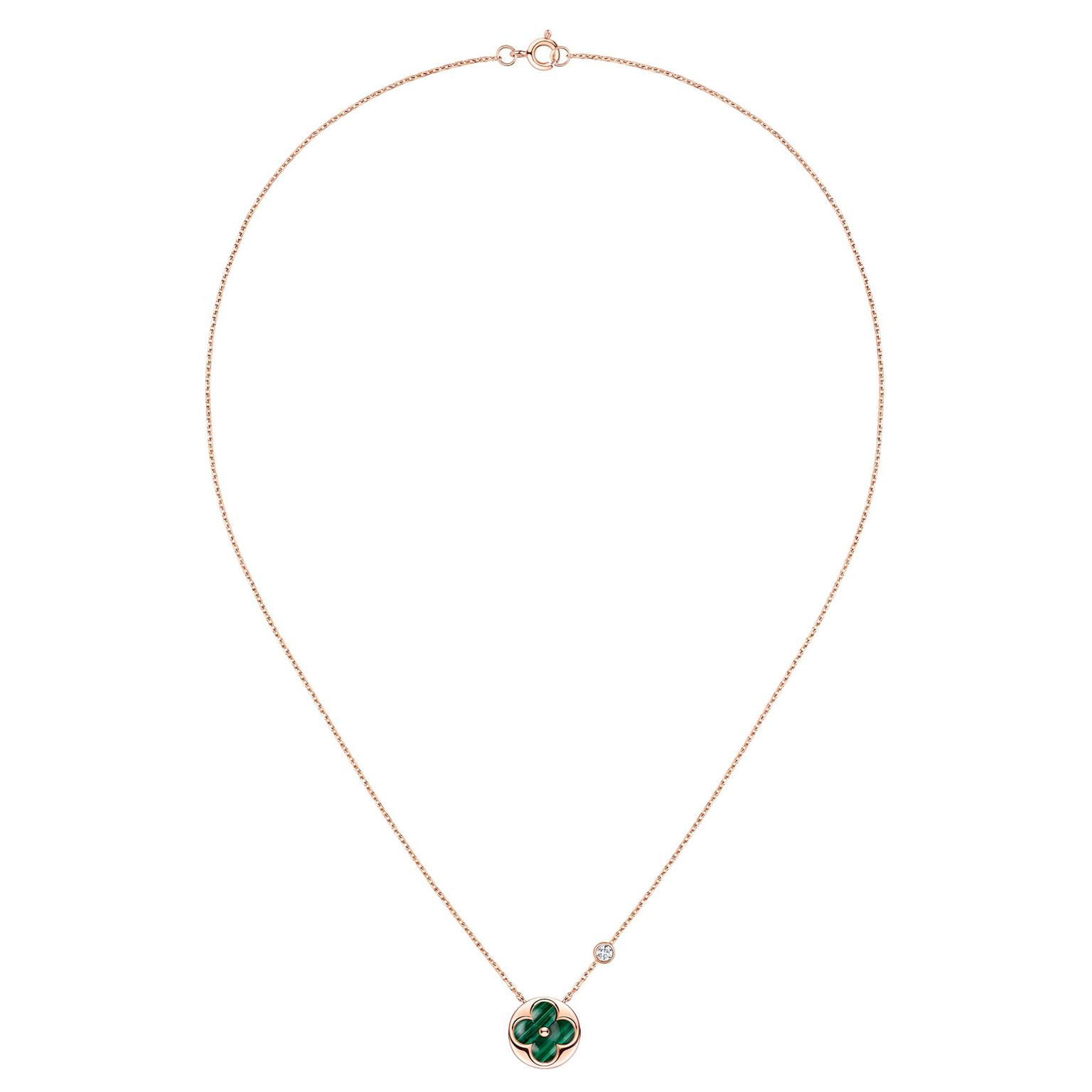 Diamond Blossom Sun necklace, Louis Vuitton