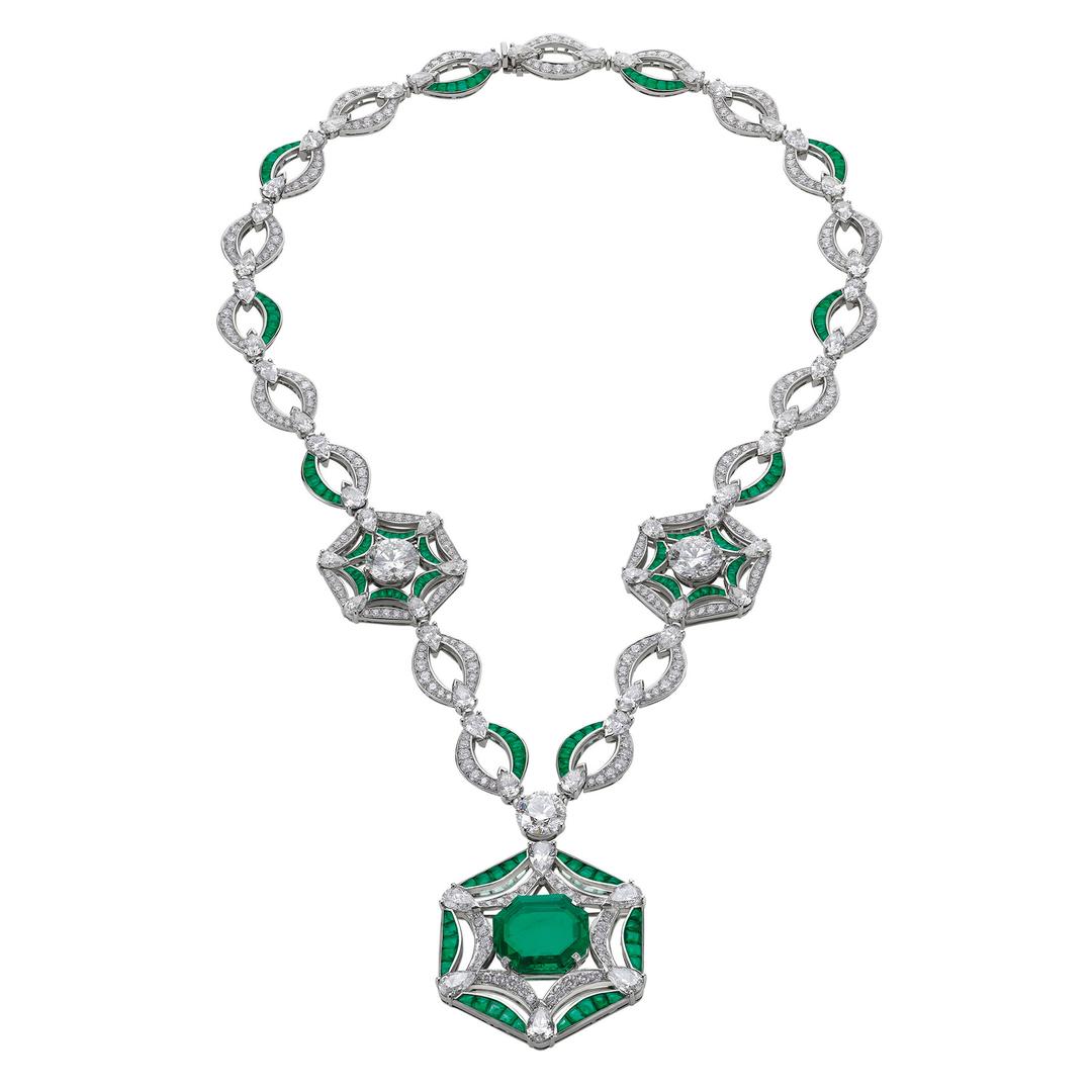 Festa Olive Multi coloured Gemstone Necklace Bulgari The Jewellery Editor